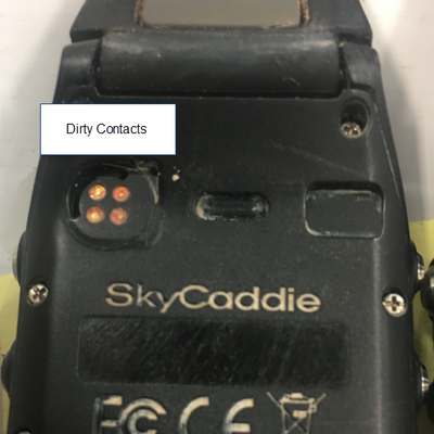 Skycaddie cheap watch problems