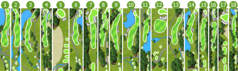 South Lake Tahoe Golf Course Map