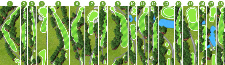 27+ Lions Municipal Golf Course Scorecard